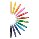 Spider-Man 12 Gel Crayons - Twist Action - Multi