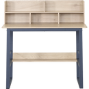 Everfurn Marcel Office Desk With Shelves
