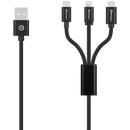 Amplify On the Fly 3-in-1 Charging Cable 1m