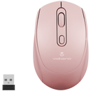 Volkano Willow Series 4D Wireless Mouse - Pink