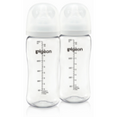 Pigeon Softouch Bottle T-Ester 240ml (M) - Twin Pack