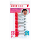 Pigeon Safety Pin (S) 9 Pcs/Card