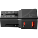 Volkano Globetrotter Series 25w Dual USB + Type-C Mini Travel Adaptor