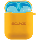 Bounce Buds Series True Wireless Earphones with Silicone Accessories - Blue/Orange