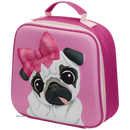 Quest Pug 3D EVA Lunch Bag - Pink