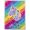 Quest A6 Glitter Notebook Unicorn Multi