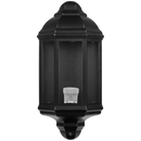 Ellies Forge Series - AC Wall Light - Aluminium + Glass - E27 Base -BK