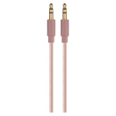 Premio Braided AUX Cable 2m - Rose Gold
