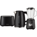 Elektra Kettle, Toaster and Blender Breakfast Set - Black