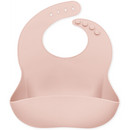 Silicone Bucket Bib - Rose