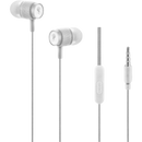 Pro Bass Catalyst series Packaged Aux earphone With Mic- Silver