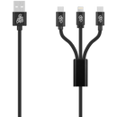 Pro Bass on the Go 3-in-1 Charging Cable
