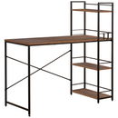 Everfurn Regal Desk - Dark Oak