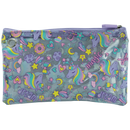 Quest 3 piece Pencil Case Set Unicorn Lilac/Pink