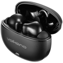 Volkano Pulse Series True Wireless Earphones with Charging Case - Black