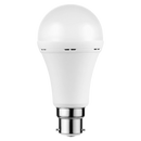 Switched 9w A60 Rechargeable LED Light Bulb - B22 - Warm White