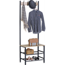 Everfurn Lucca Coat Rack - Oak