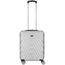 Travelwize Terra ABS 55cm 4-Wheels Spinner Luggage Silver