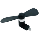 Pro Bass Mist Series Micro USB Phone Fan - Black