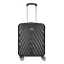 Travelwize Terra ABS 67cm 4-Wheel Spinner Luggage - Black