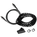 Volkano 1.2m & 3m Toslink Cables and 1.5m 20mm Express Cable - Bundle