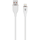 Pro Bass FlexiCord Series 2m USB to Lightning Charging Cable - White