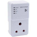 Switched 1-Way TV High-Surge Adaptor