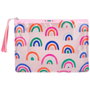 Quest Rainbow Value Pencil Case - Pink