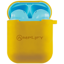 Amplify Buds Series True Wireless Earphones with Silicone Accessories - Blue/Orange