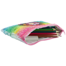 Quest Sequin Unicorn Pencil Case. Pink