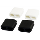 Volkano Bind Series - 4 Piece: Power Cable Clips - Black & White