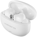 Volkano Pulse Series True Wireless Earphones with Charging Case - White