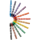 Spiderman 12 Wax Crayons Multi