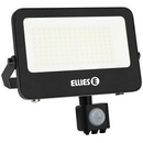Ellies Quasar Series 50W AC Motion Sensor Flood Light  with 3CCT -BK