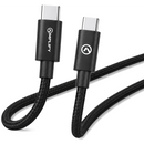 Amplify Linked Series USB-C to Type-C 60W Braided Cable 1.2m - Black