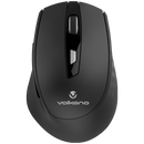 Volkano Chrome Series Wireless Mouse - Black