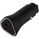 Rugged by Volkano Dual USB Car Charger with QC3.0 and PD