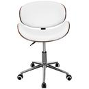 Amos Mid Back Office Chair - White