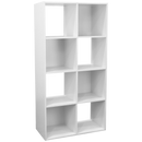 8 Cube Bookshelf with Storage Shelves, Anti Tilt Safety & Easy Assembly