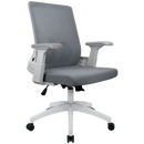 Everfurn Skye Mid Back Office Chair - Grey