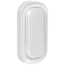 Ellies Ellipse Series AC 24W Capsule LED Bulkhead - PC - WT