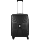 Travelwize Ripple PP 4-Wheel Spinner 65cm Luggage - Black