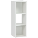 3 Cube Bookshelf with Storage Shelves, Anti Tilt Safety & Easy Assembly