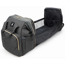 Totes Babe Alma Convertible Diaper Backpack - Dark Grey