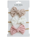 Bow Headbands - Set of 3