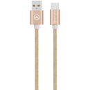 Bounce Cord Series Braided Micro USB Cable 2m - Champagne Gold