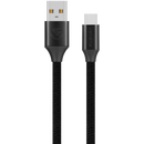 Volkano Weave Series Braided Type-C Cable 1.2m 60w - Black
