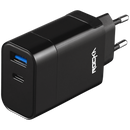 Rocka Rapid Series QC3.0 + PD Wall Charger, 18w, with Cable