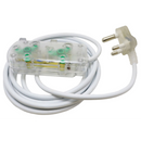 Ellies 2 Way Light Duty Coloured Extension Lead -5M
