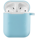 Premio V4 Series TWS Earphones with Charging Case and Cover - White with Blue Cover